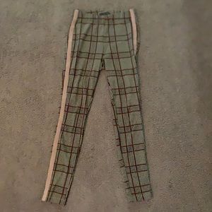 Abercrombie & Fitch Plaid leggings